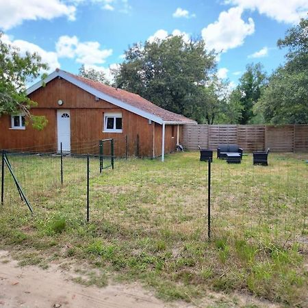 Chalet Au Coeur Des Landes Ychoux Экстерьер фото