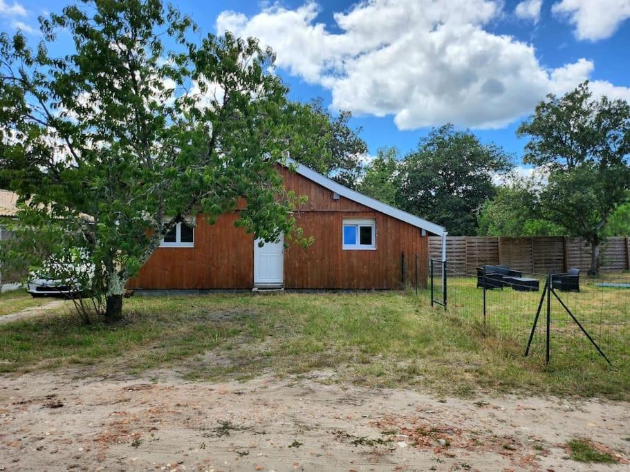 Chalet Au Coeur Des Landes Ychoux Экстерьер фото